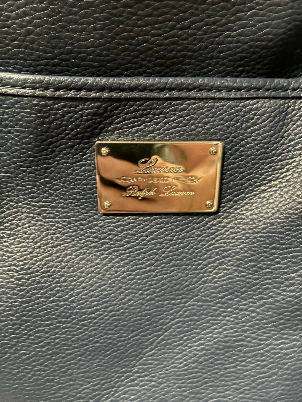 Lauren Ralph Lauren Navy Crossbody Shoulder Bag